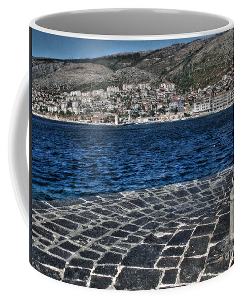 Adriatic Coffee Mug featuring the photograph Adriatic Sea by Nina Ficur Feenan