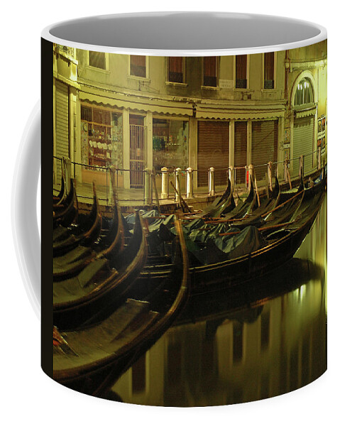 Venice Coffee Mug featuring the photograph After The Romance by George Buxbaum