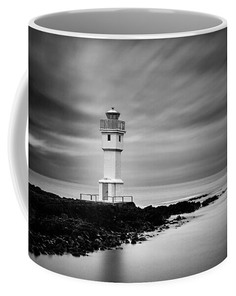 Lighthouse Coffee Mug featuring the photograph Akranes Lighthouse by Ian Good