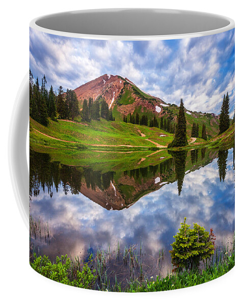 Colorado Coffee Mug featuring the photograph Alpine Morning by Darren White