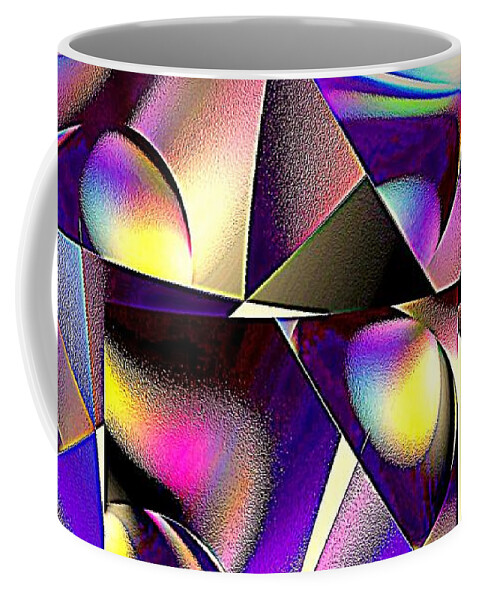 Home Coffee Mug featuring the digital art Altered View by Greg Moores