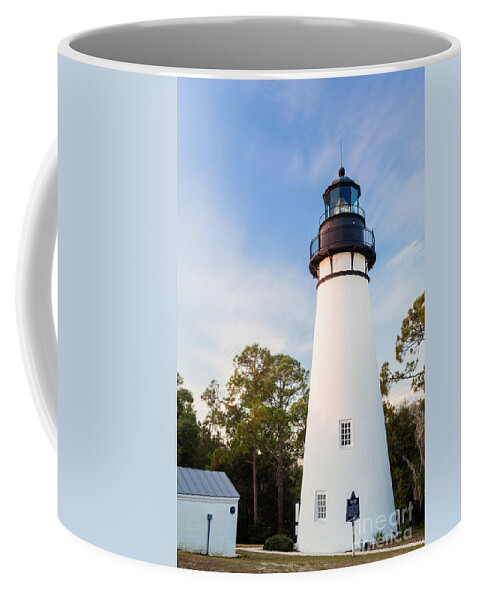 Amelia Island Lighthouse Coffee Mug featuring the photograph Amelia Island Lighthouse Fernandina Beach Florida by Dawna Moore Photography