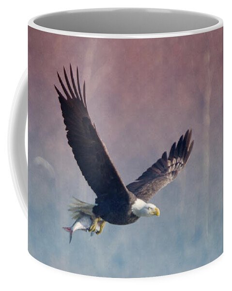 Bald Coffee Mug featuring the photograph American Eagle by Crystal Wightman