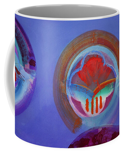 Texas Art Coffee Mug featuring the painting American Gothic Button by Charles Stuart