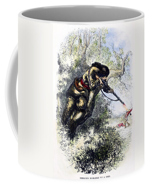 1780s Coffee Mug featuring the photograph American Marksman by Granger