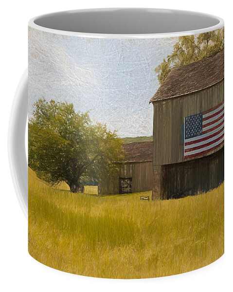 America Coffee Mug featuring the photograph Americana by Kim Hojnacki