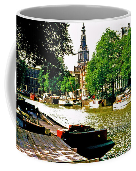 Amsterdam Coffee Mug featuring the photograph Amsterdam by Ira Shander