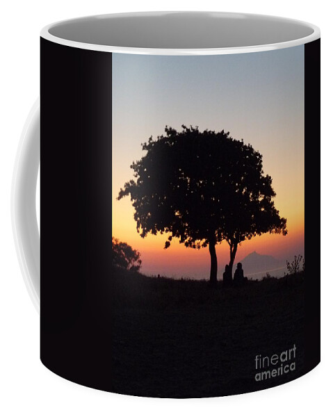 Darkness Coffee Mug featuring the photograph An African Sunset by Vicki Spindler