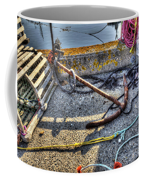 Anchor Coffee Mug featuring the photograph Anchor by Shawn Everhart
