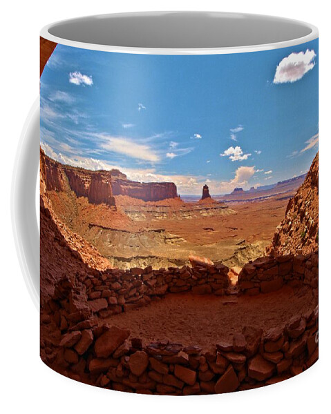 Canyonlands Coffee Mug featuring the photograph Ancient Viewpoint by Adam Jewell
