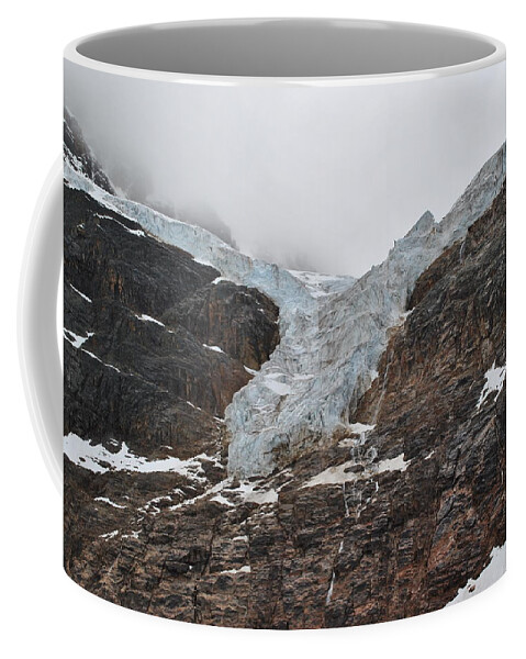  Coffee Mug featuring the photograph Angel Glacier by Jim Hogg