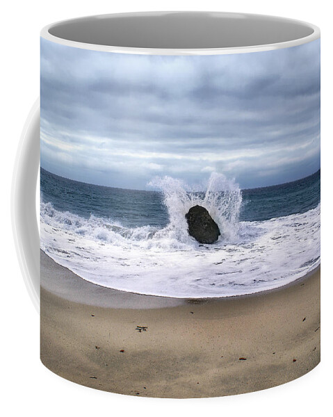 Wave Coffee Mug featuring the photograph Angel Wing Waves by Abram House