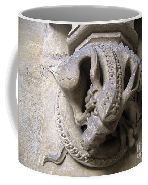 Dragon Coffee Mug featuring the photograph Angry Dragon by Denise Railey