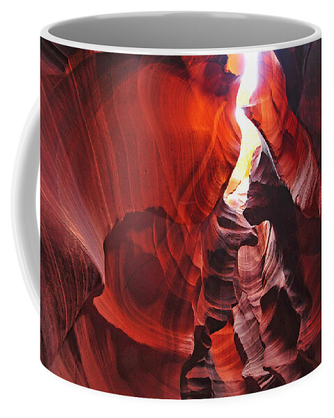 Antelope Canyon Coffee Mug featuring the photograph Antelope Canyon 5 by Mitchell R Grosky