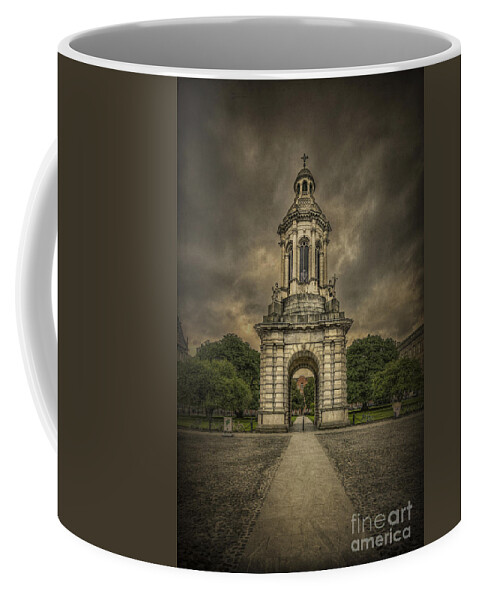 Campanile Coffee Mug featuring the photograph Anthem Of The Trinity by Evelina Kremsdorf