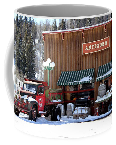 Antiques Coffee Mug featuring the photograph Antiques In The Mountains by Fiona Kennard