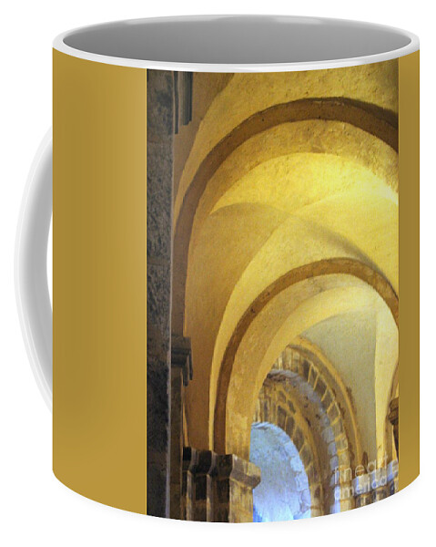 St. John's Chapel Coffee Mug featuring the photograph Arched by Denise Railey