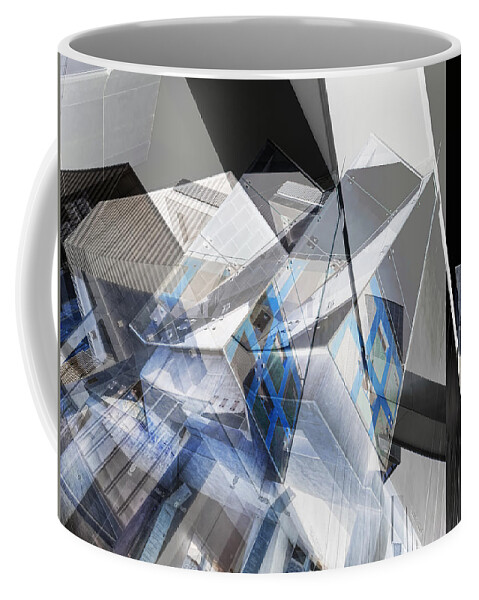 Abstract Coffee Mug featuring the photograph Architectural Abstract by Wayne Sherriff