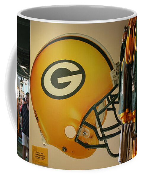 Wisconsin Coffee Mug featuring the photograph Are You Ready For Some Football ? by Kay Novy