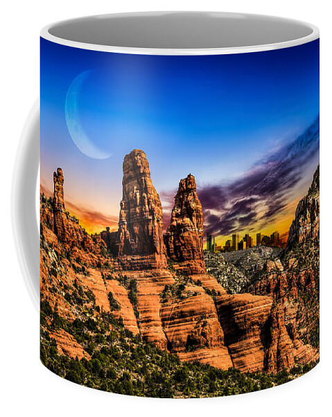 Fred Larson Coffee Mug featuring the photograph Arizona Life by Fred Larson