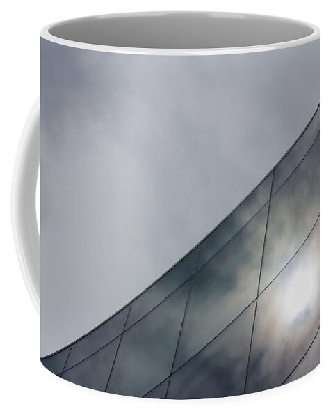 Museum Coffee Mug featuring the photograph Art and Sky by John Meader