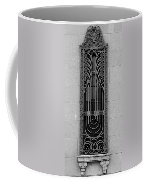 Art Deco Coffee Mug featuring the photograph Art Deco Window 2 by Andrew Fare