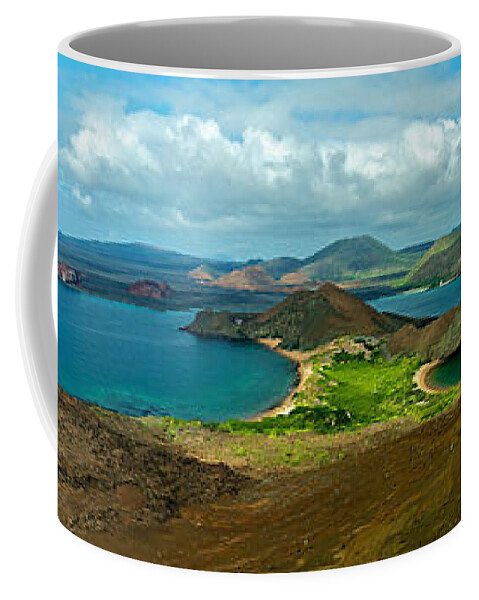 Galapagos Coffee Mug featuring the photograph Ash to Wonder by Richard Gehlbach