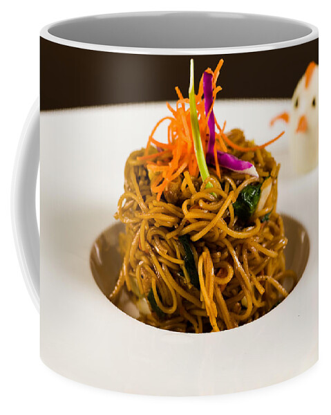 Asian Coffee Mug featuring the photograph Asian Noodles by Raul Rodriguez