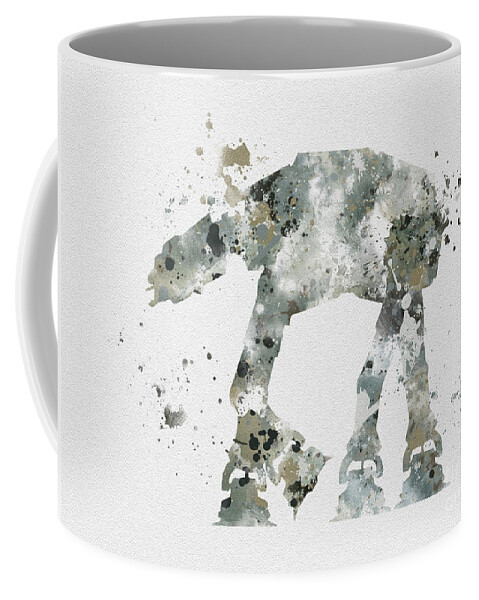 Star Wars Coffee Mug featuring the mixed media At - At by My Inspiration