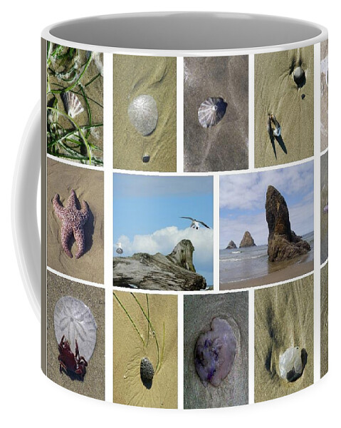 Beach Coffee Mug featuring the photograph At the beach by Gallery Of Hope 