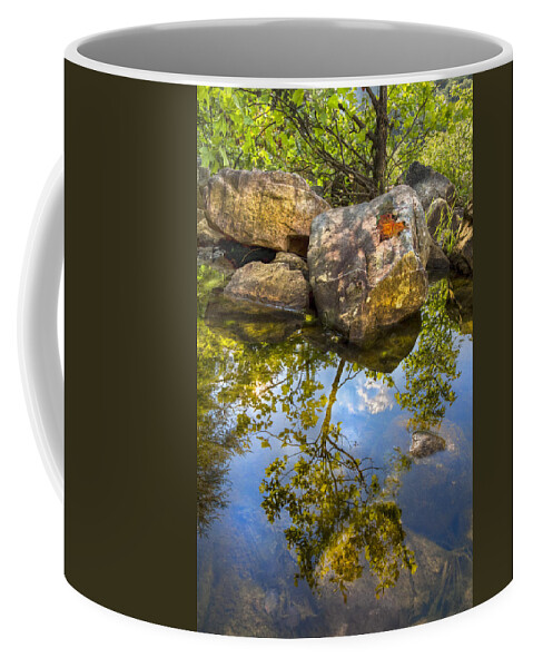 Appalachia Coffee Mug featuring the photograph At the River by Debra and Dave Vanderlaan