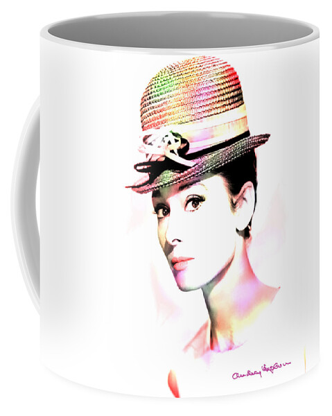 Hepburn Coffee Mug featuring the photograph Audrey Hepburn 6 by Andrew Fare