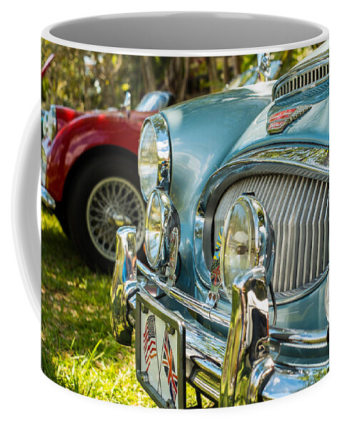 1960s Coffee Mug featuring the photograph Austin Healey by Raul Rodriguez