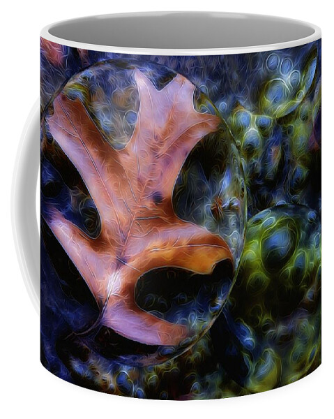 Leaf Coffee Mug featuring the photograph Autumn Rains by Mark Fuller