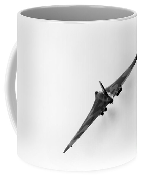 Vulcan Bomber Coffee Mug featuring the photograph Avro Vulcan XH558 by Airpower Art