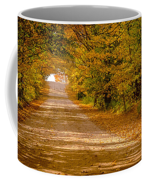 Back Road Coffee Mug featuring the photograph Back Road by Rick Bartrand