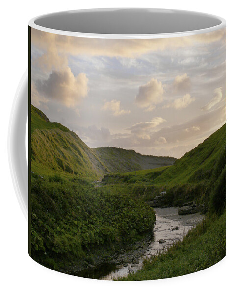 Travel Coffee Mug featuring the photograph Backroads Ireland by Mike McGlothlen
