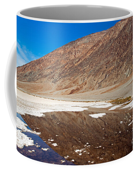 Afternoon Coffee Mug featuring the photograph Badwater Basin Death Valley National Park by Fred Stearns