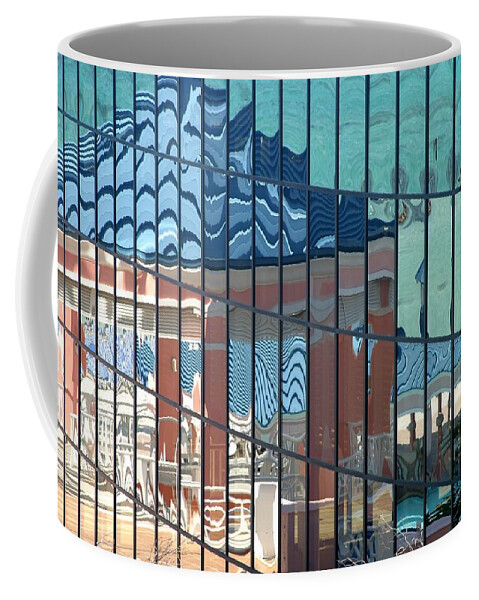 Color Coffee Mug featuring the photograph Bahamas Beach Pavilion by Rick Locke - Out of the Corner of My Eye