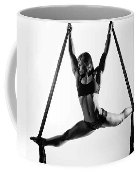Splits Coffee Mug featuring the photograph Balance of Power 2012 series #6 by Monte Arnold