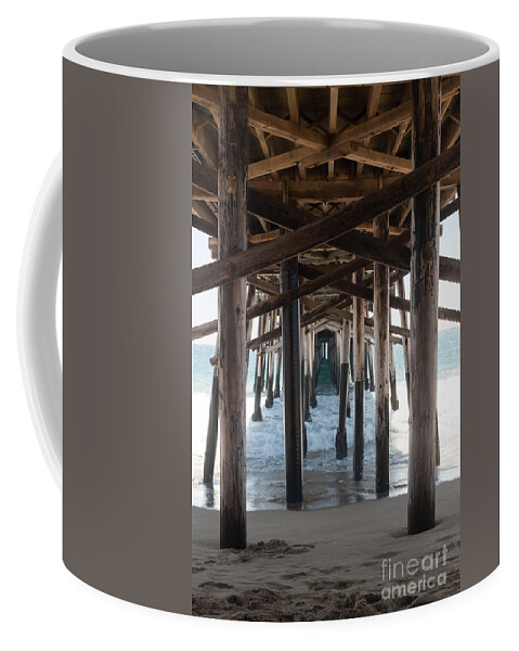 California Coffee Mug featuring the photograph Balboa Pier by Ana V Ramirez