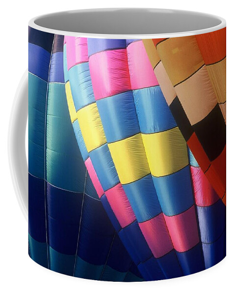 Balloons Coffee Mug featuring the photograph Balloon Patterns by Rodney Lee Williams