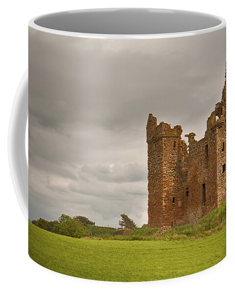 Castle Coffee Mug featuring the photograph Baltersan Tower by Eunice Gibb