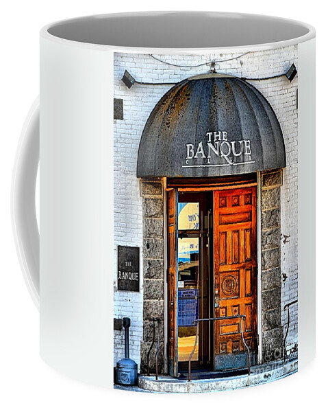 Abstract Coffee Mug featuring the photograph Banque by Lauren Leigh Hunter Fine Art Photography