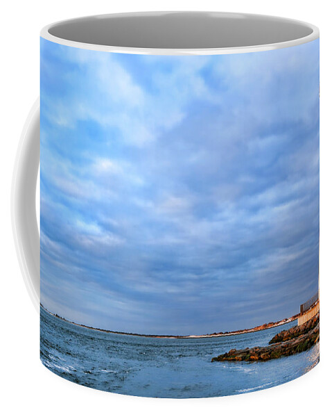 Barnegat Coffee Mug featuring the photograph Barnegat Lighthouse by Olivier Le Queinec