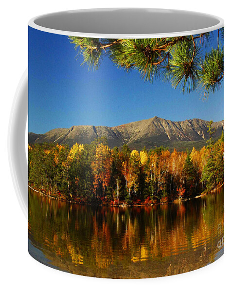 Reflections Coffee Mug featuring the photograph Baxter Fall Reflections by Alana Ranney