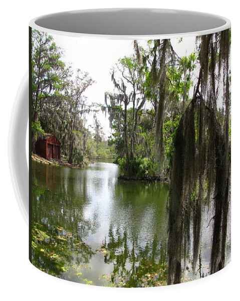 Bayou Coffee Mug featuring the photograph Bayou by Beth Vincent