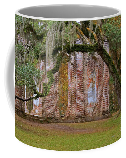 Church Coffee Mug featuring the photograph Be Still by Sandra Clark