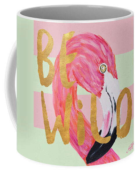 Wild Coffee Mug featuring the painting Be Wild And Unique II by South Social D