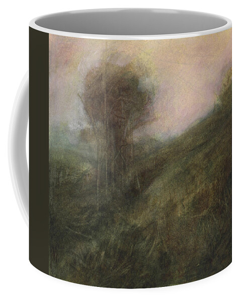 David Ladmore Coffee Mug featuring the painting Beacon Hill September by David Ladmore